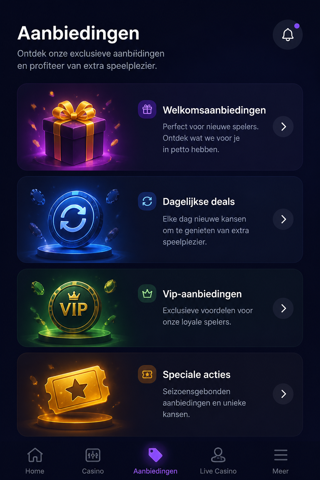 Nightluck Casino screen 2